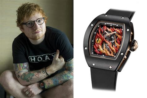 ed sheeran richard mille watch|ed sheeran wrist watches.